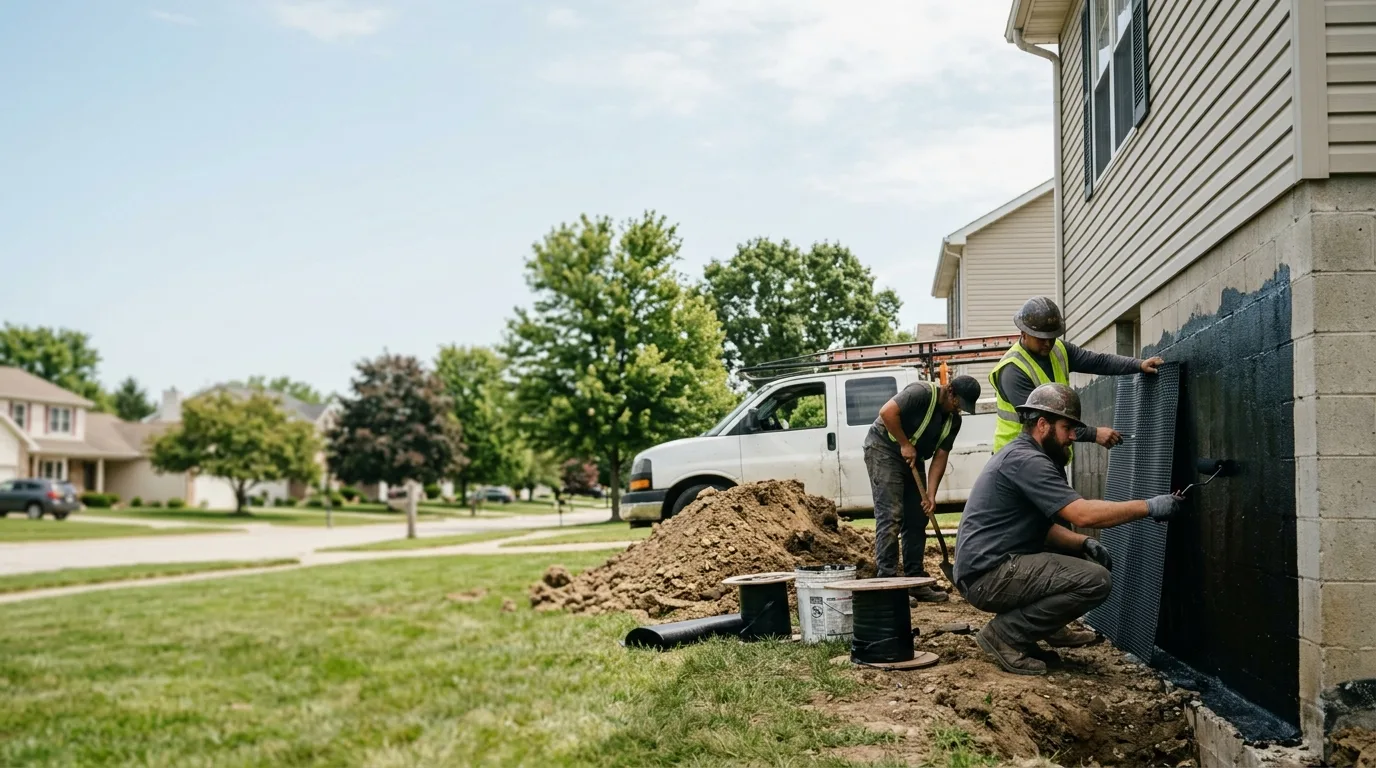 Basement Waterproofing in Lindsborg, KS near me